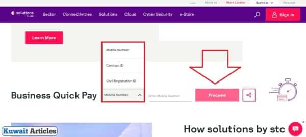 STC Quick Pay Kuwait for Companies