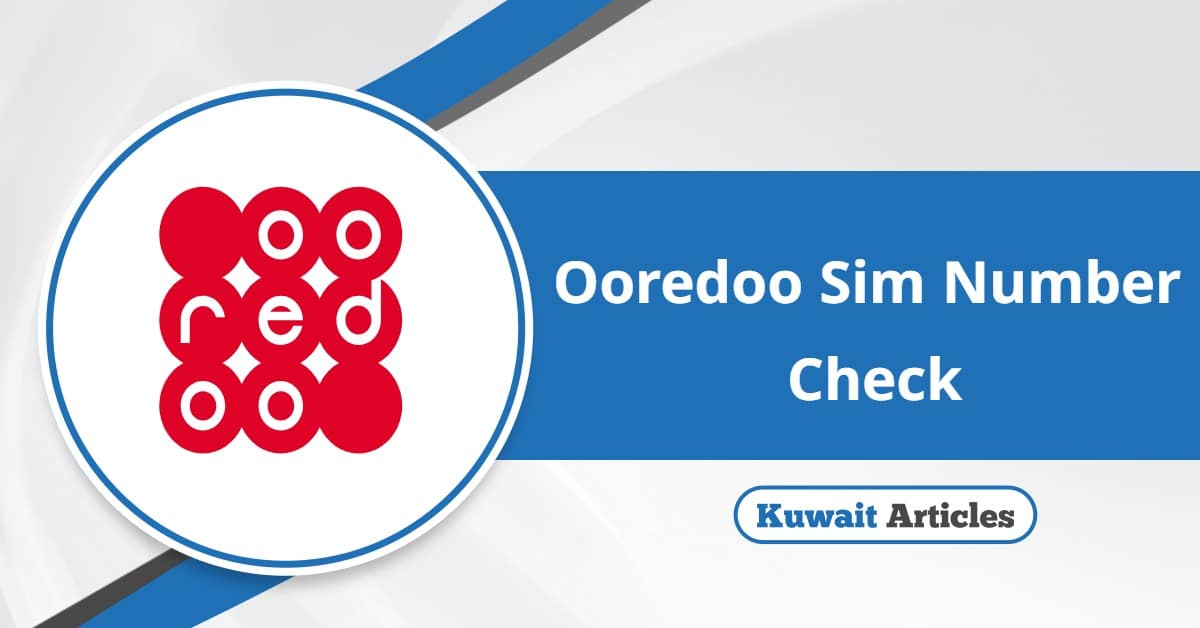 Ooredoo Sim Number Check: Find your Number in Easy Steps